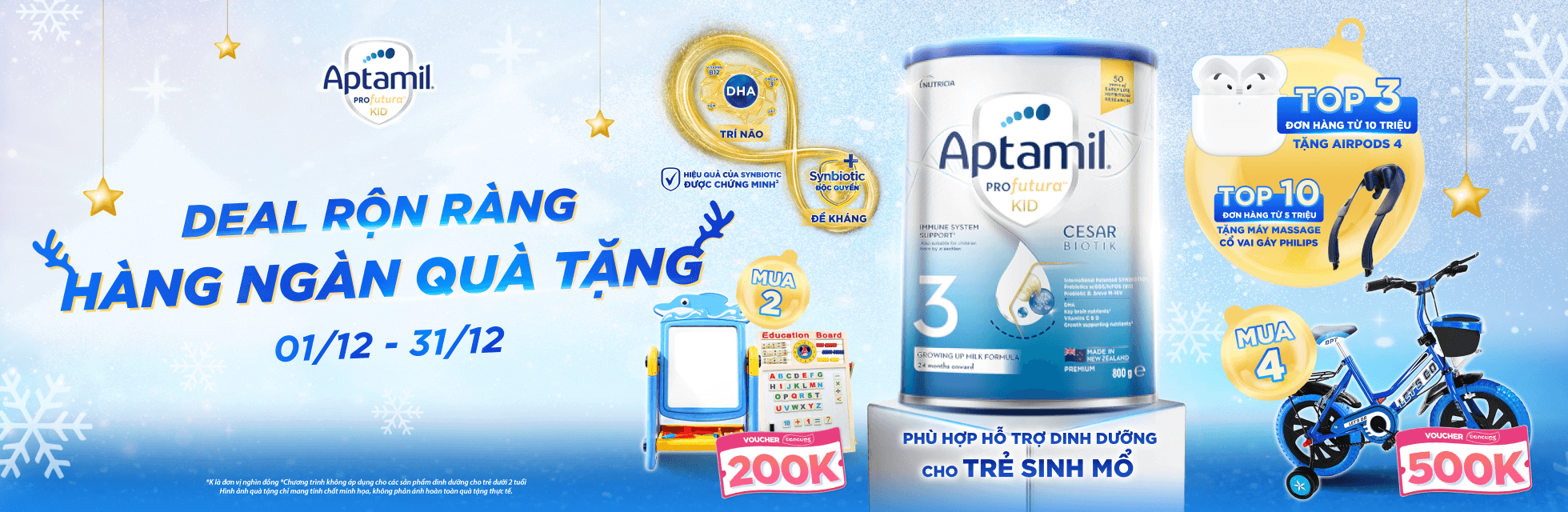 Brand campaign Aptamil T12 - HOME
