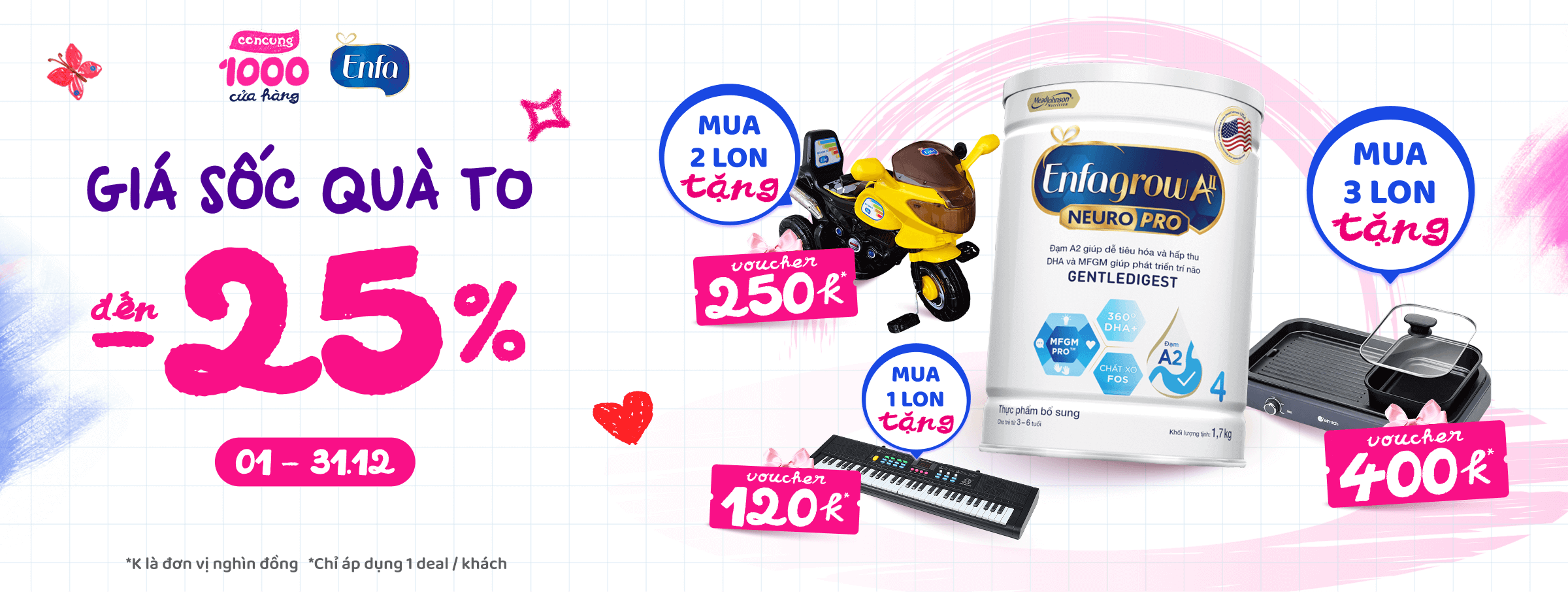 Enfa - A2 & Enspire Thái T12 - SIS