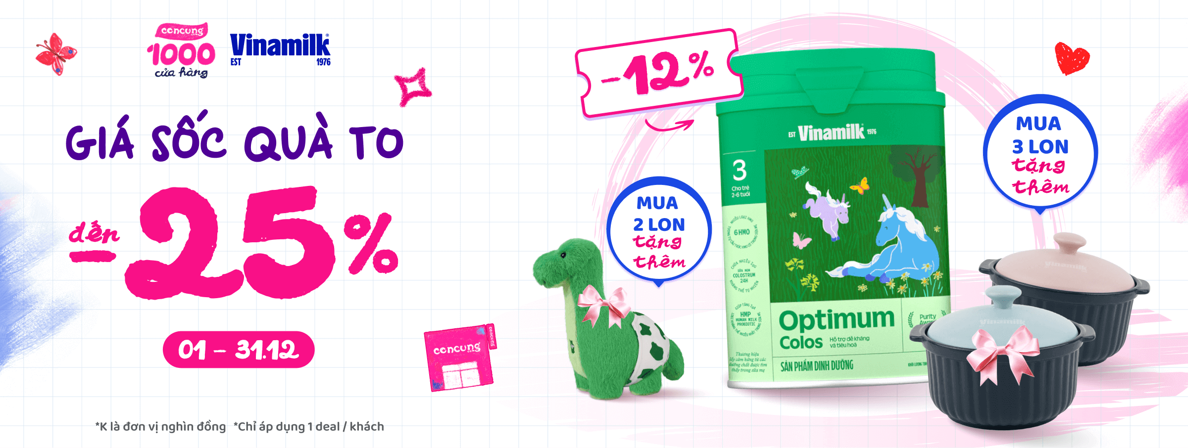 Vinamilk - Colos T12 - SIS