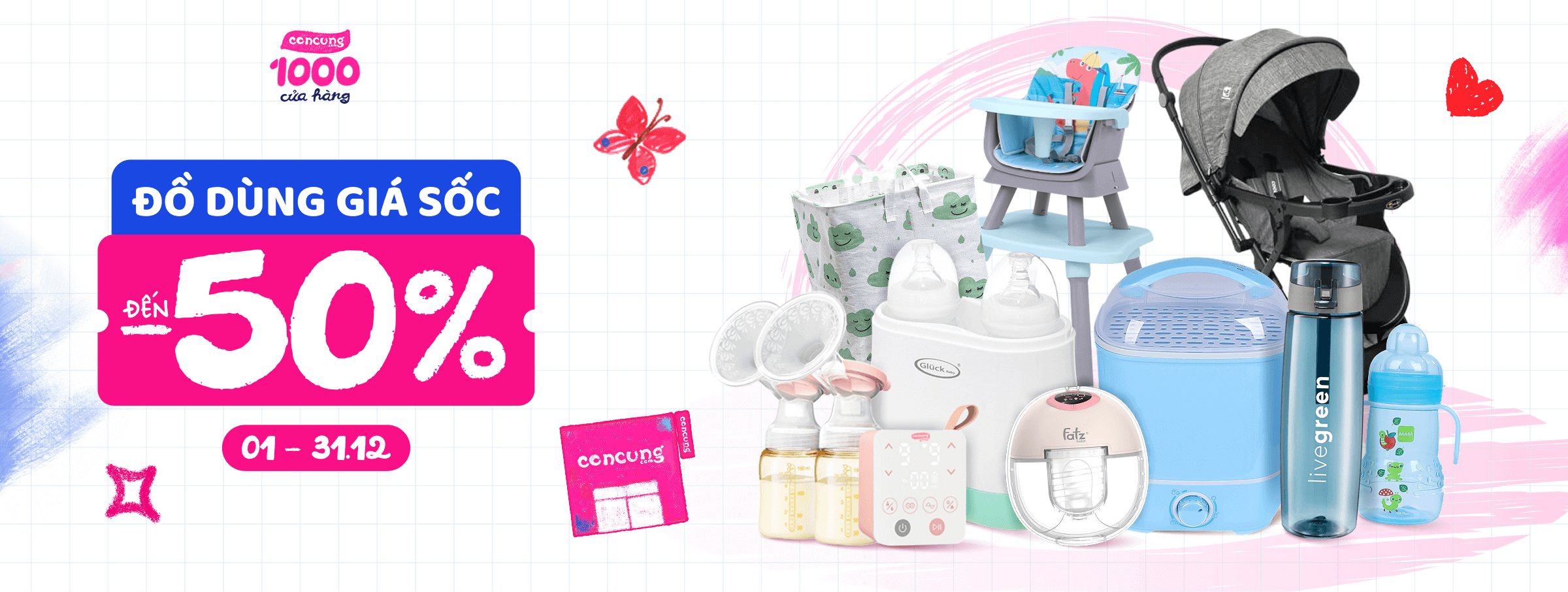 Đồ dùng giá sốc  T12 - CATE