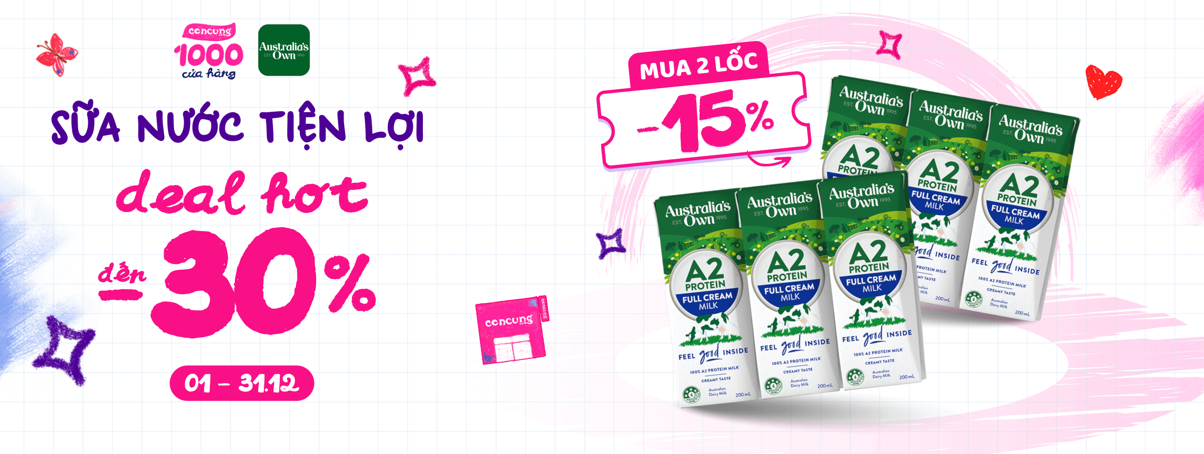 Australia Own A2 T12 - CATE