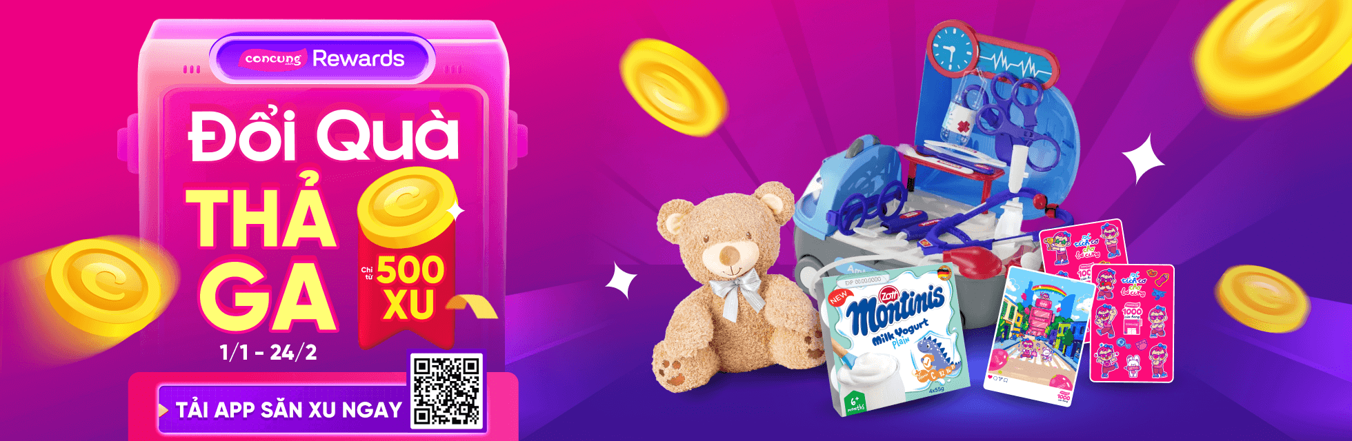 CON CUNG REWARDS T1 - HOME