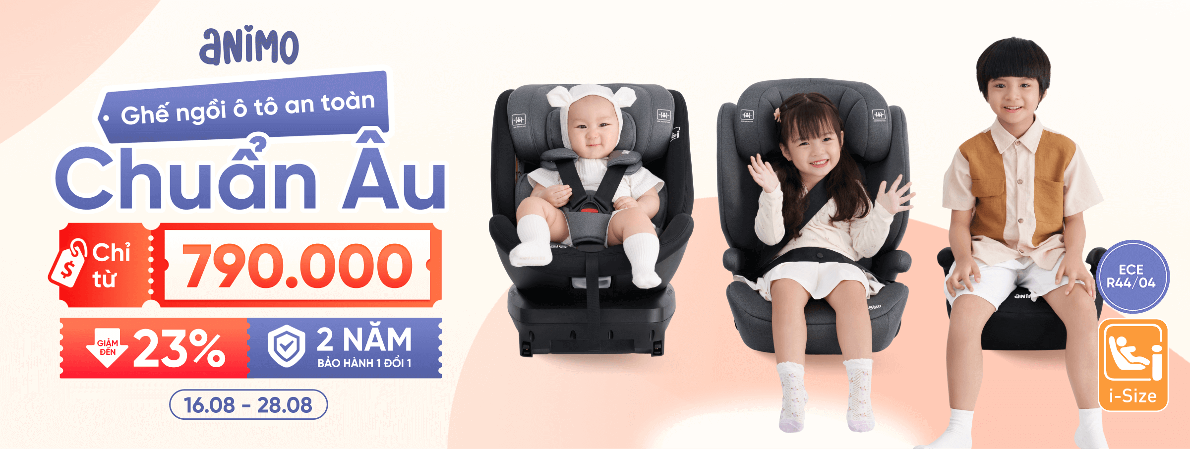 Ghế ô tô Animo - CATE