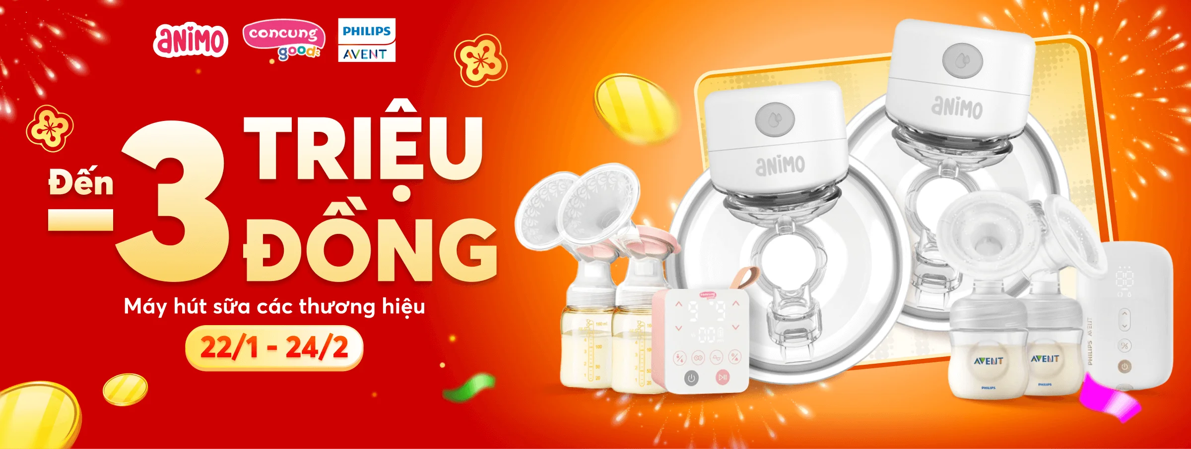 Máy hút sữa các loại T2 - CATE 