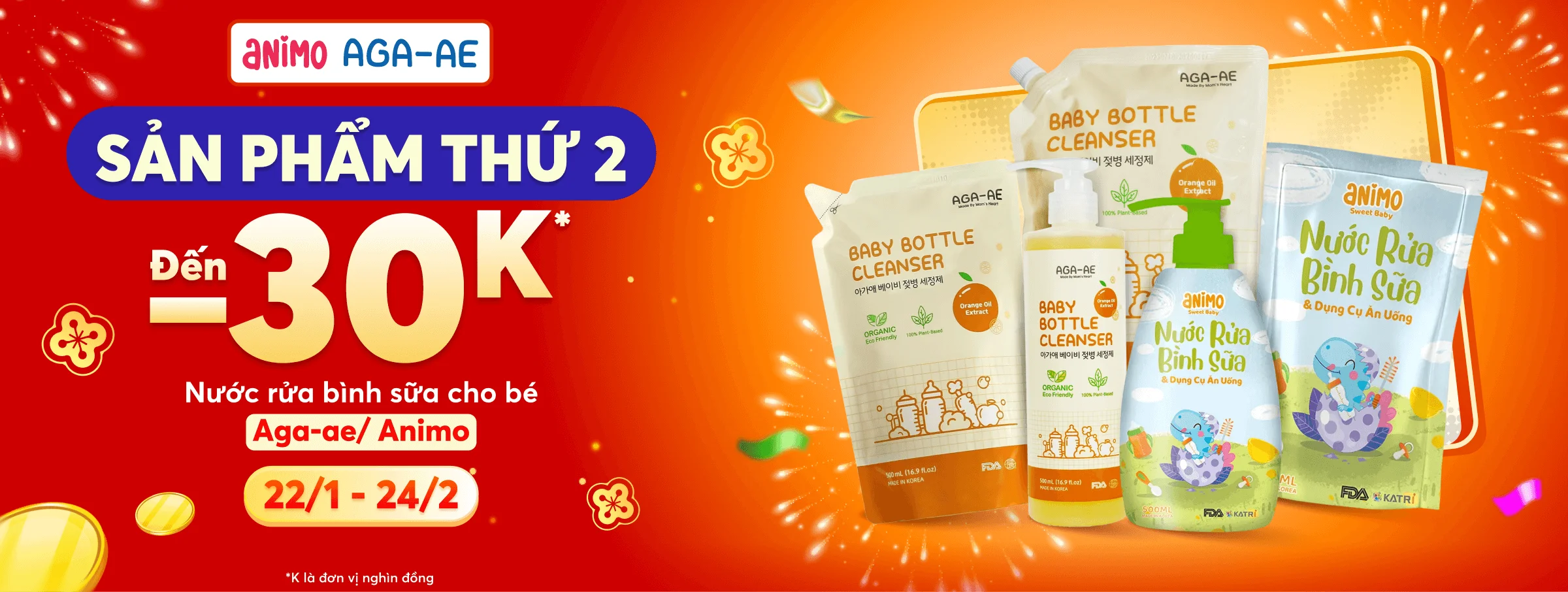 Rửa bình T2 - CATE 