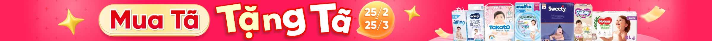 Mua tã tặng tã - TOP 30617
