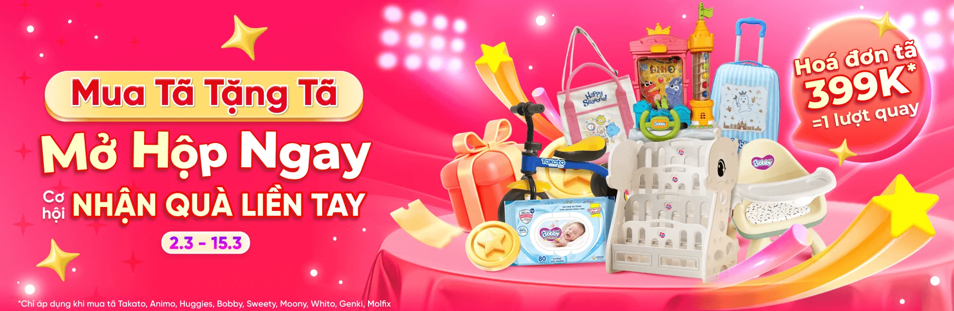 Hộp quà may mắn T3 - HOME