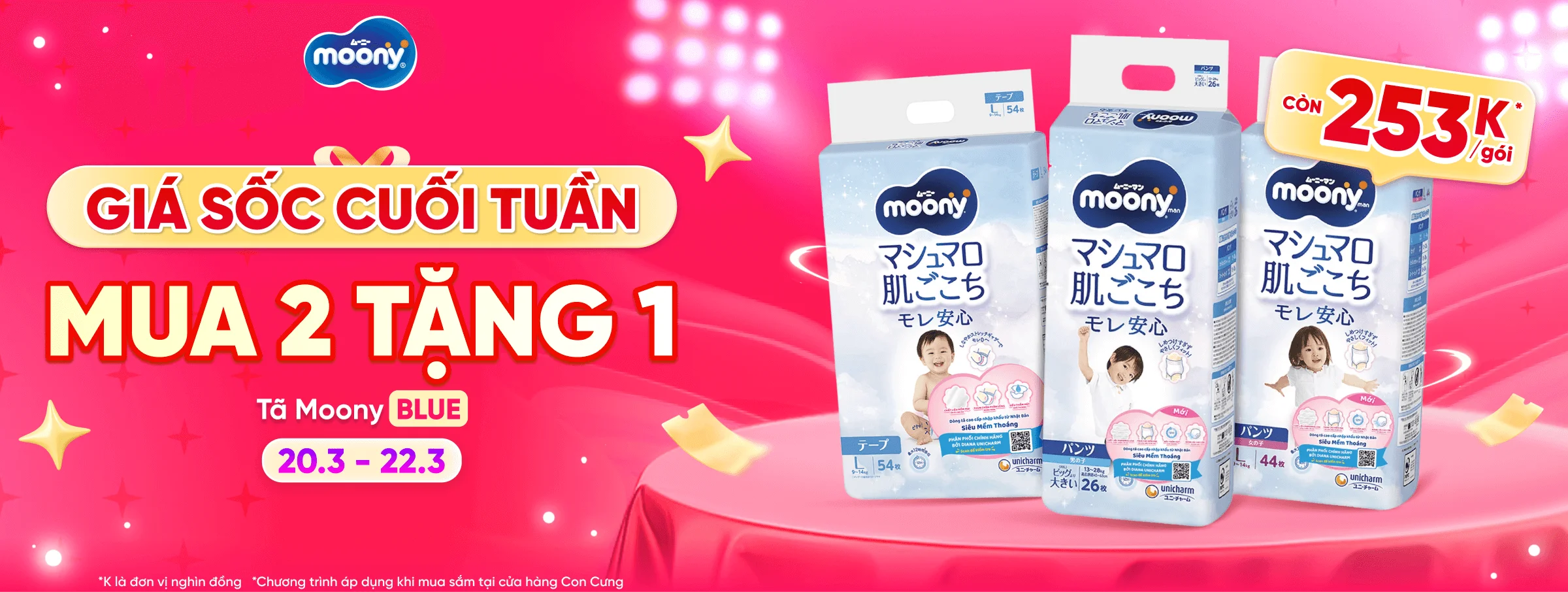 MOONY SẬP GIÁ T3 - CATE 