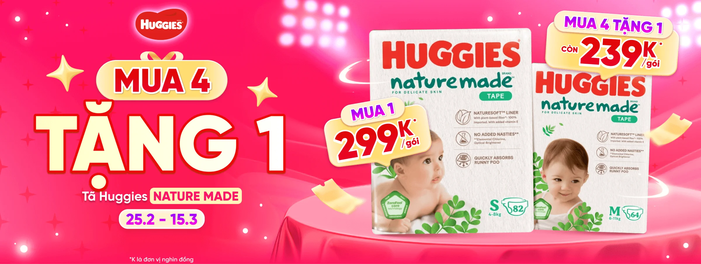 Huggies Nature Made T3 - CATE 