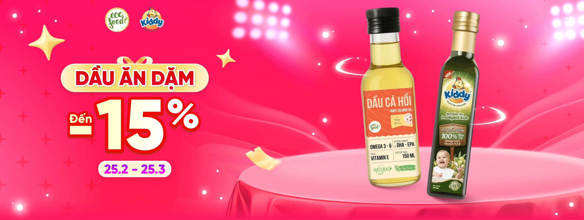 Dầu ăn dặm T3 - CATE 