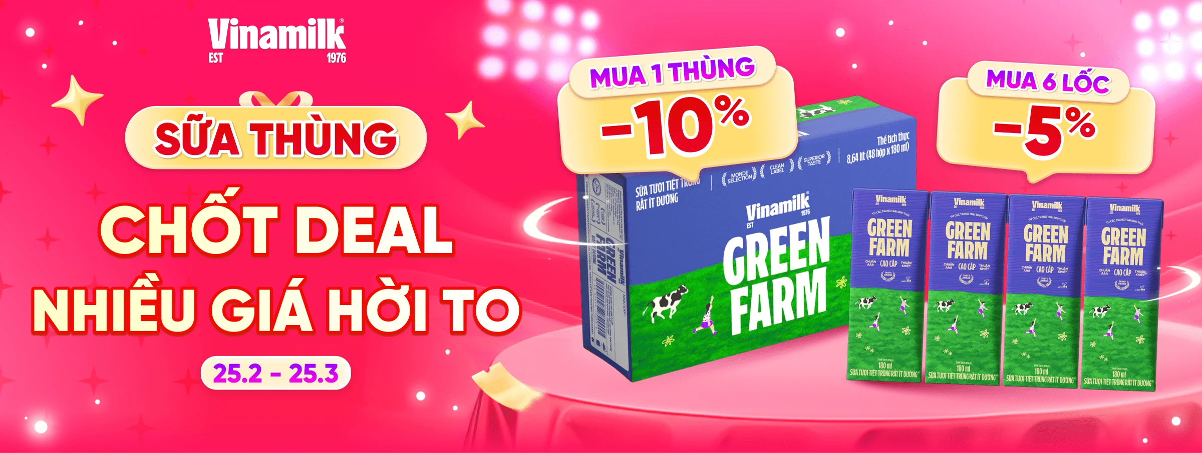 Vinamilk Green Farm T3- CATE