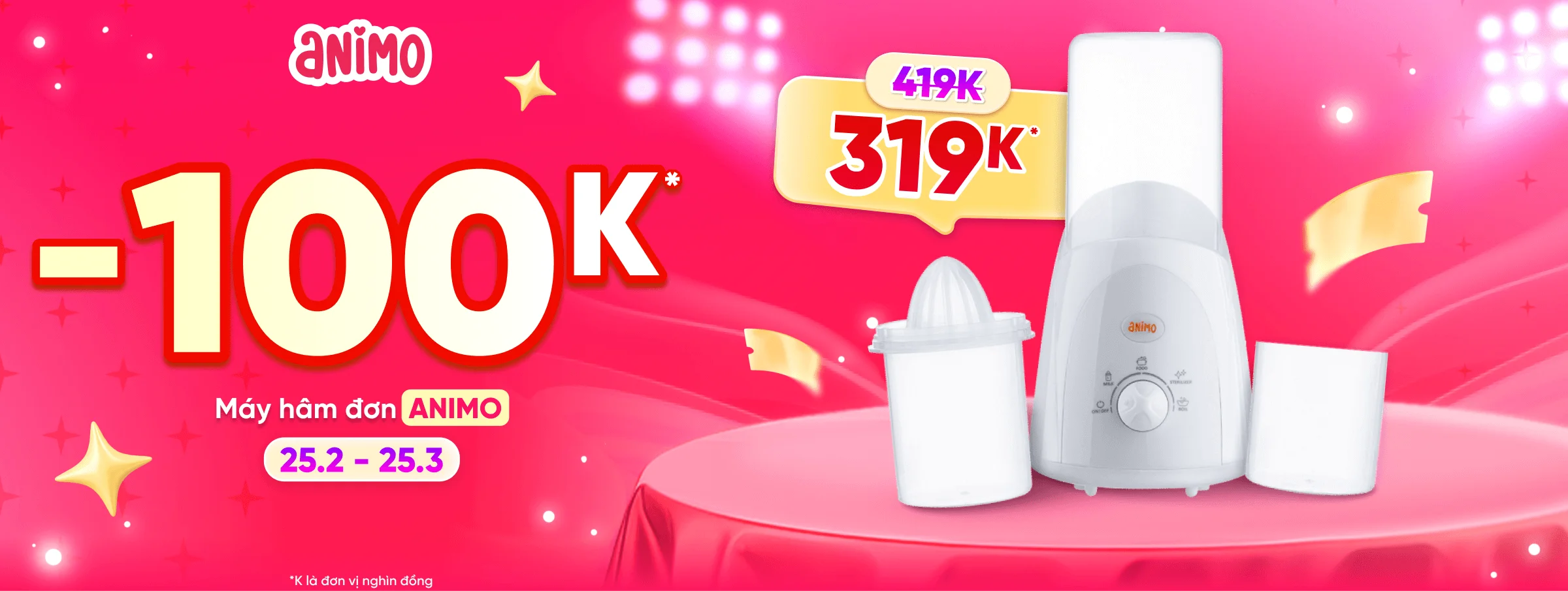  Hâm đơn Animo T3 - CATE