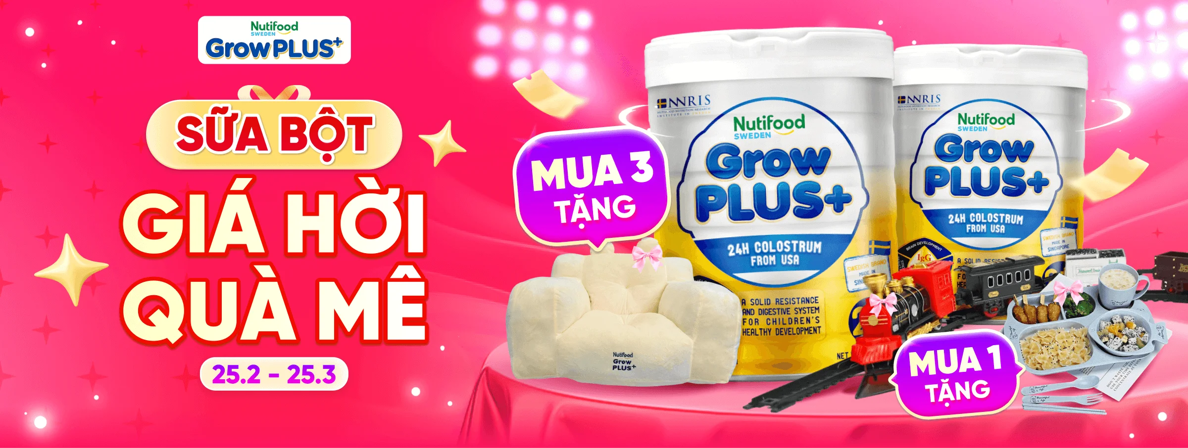 Nutifood - GP Vàng - CATE