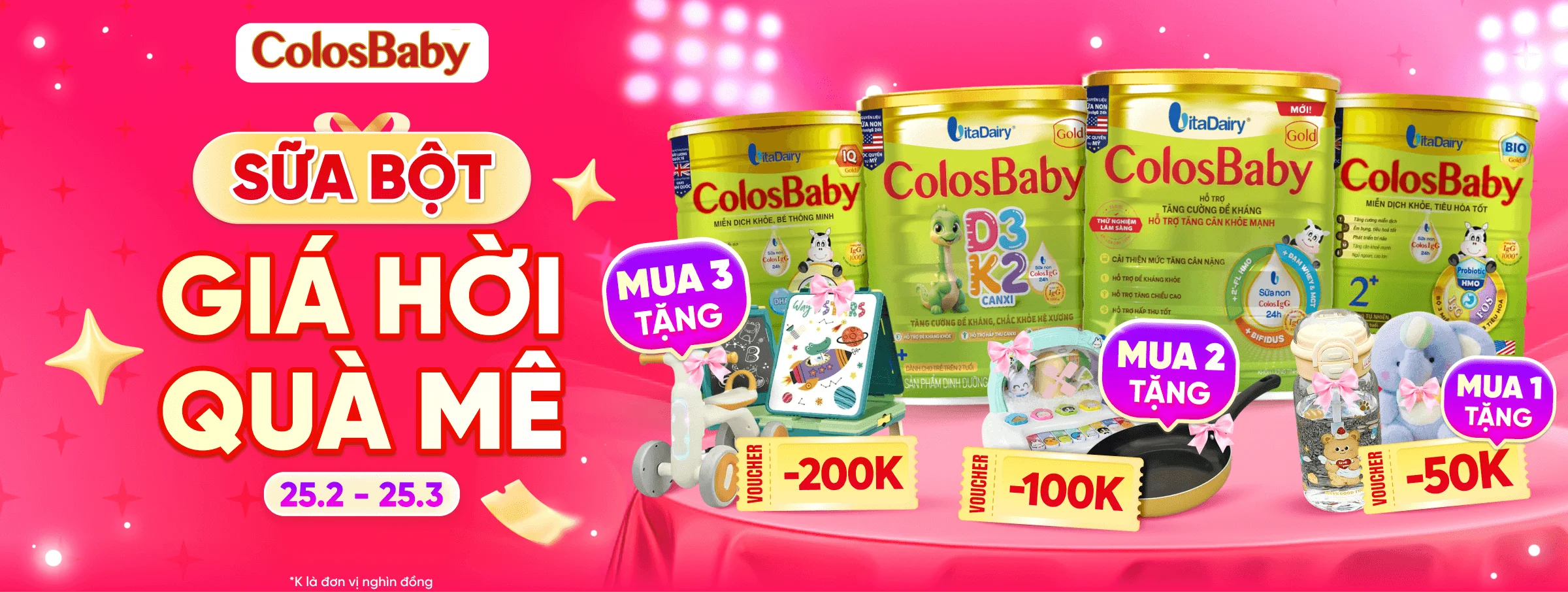 Colosbaby Gold T3 - CATE