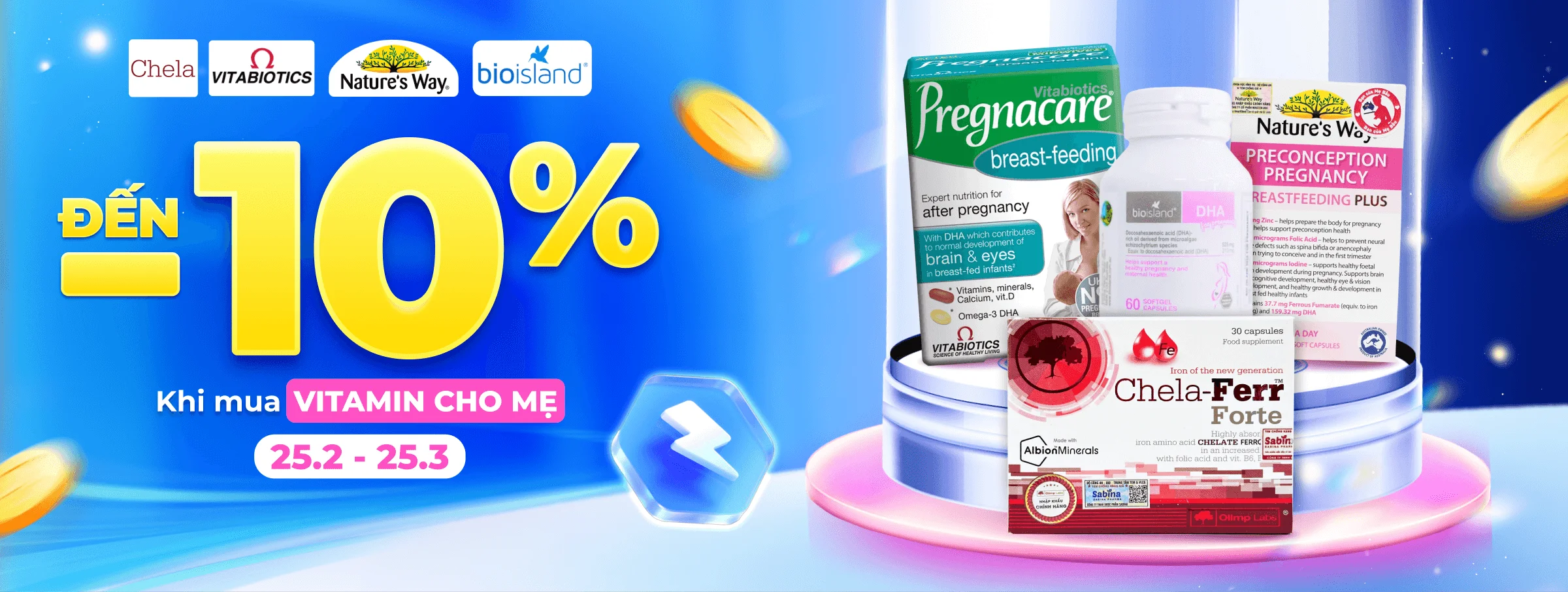 Vitamin mẹ T3 - CATE