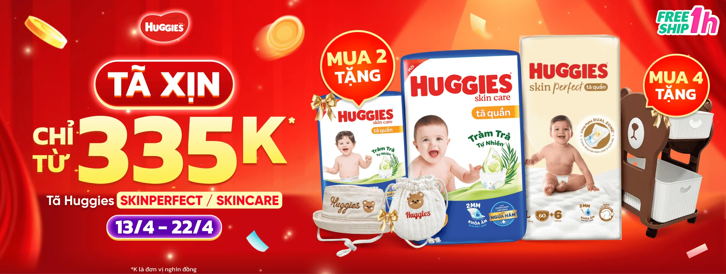 Huggies 2 T4- CATE 