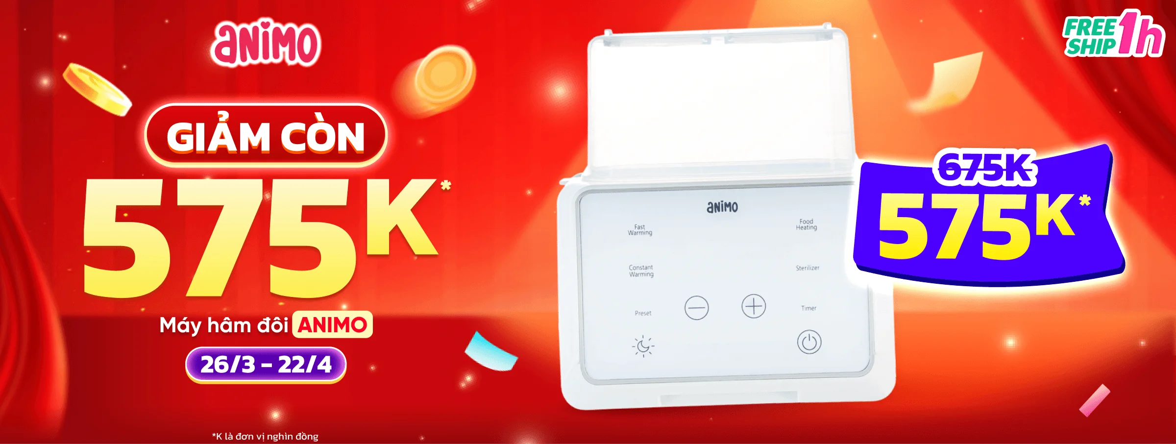  Hâm đôi Animo T4 -CATE