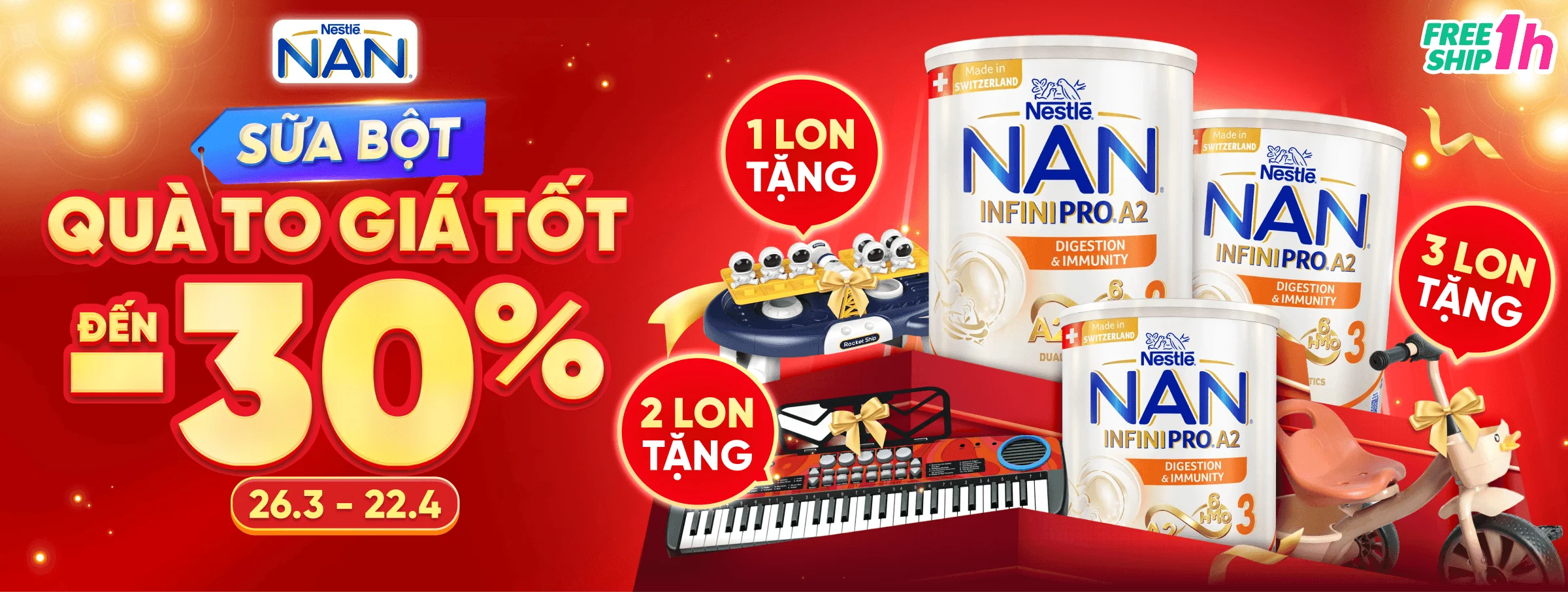 Nestle - NAN A2 T4 - CATE & SIS