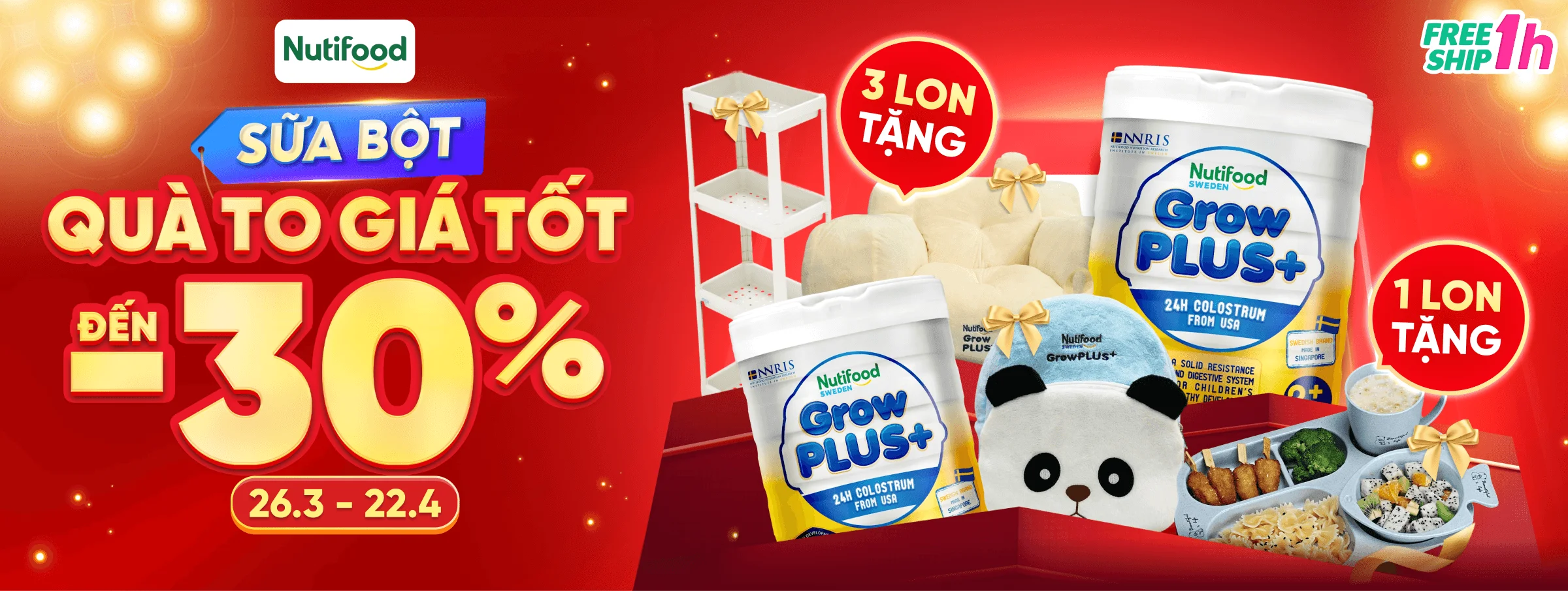 Nutifood - GP Vàng T4 - CATE & SIS