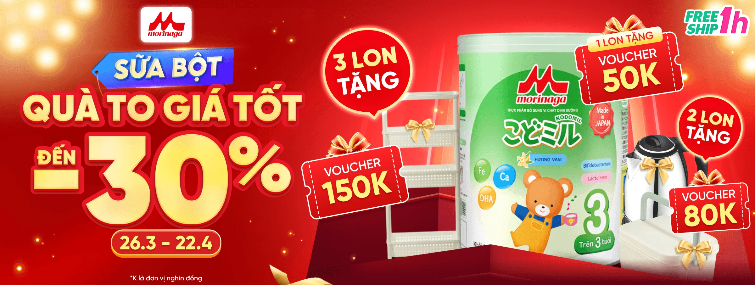 Morinaga Kodomil T4 - CATE & SIS