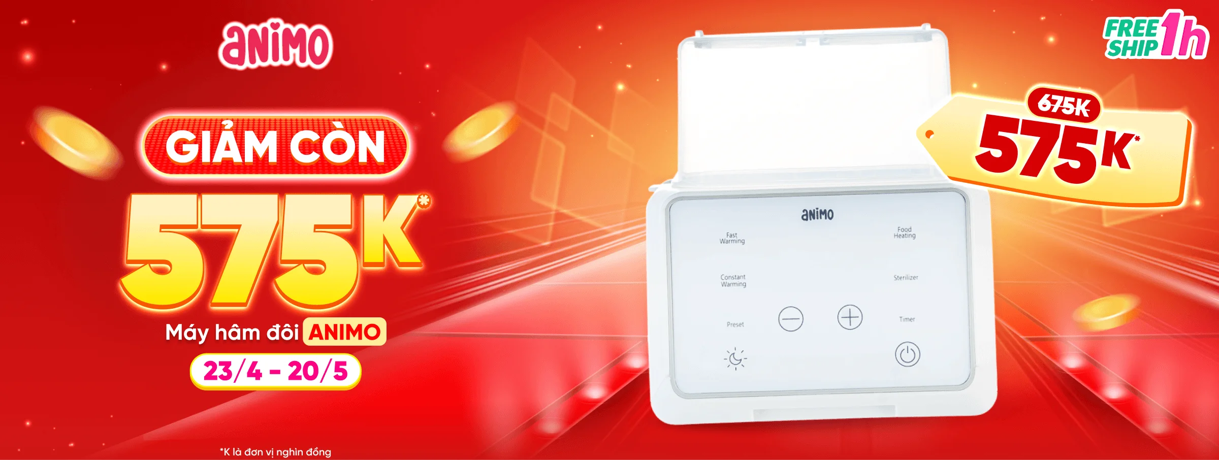  Hâm đôi Animo T5 - CATE