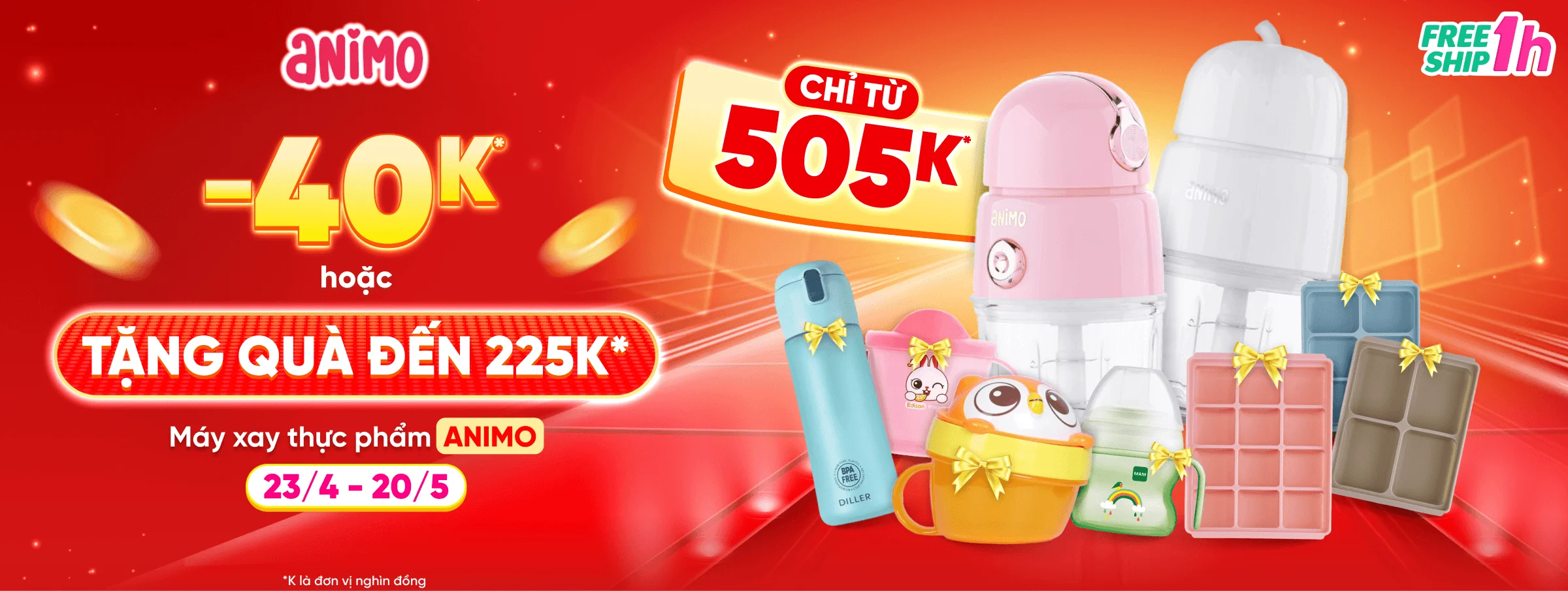  Máy xay Animo T5 - CATE