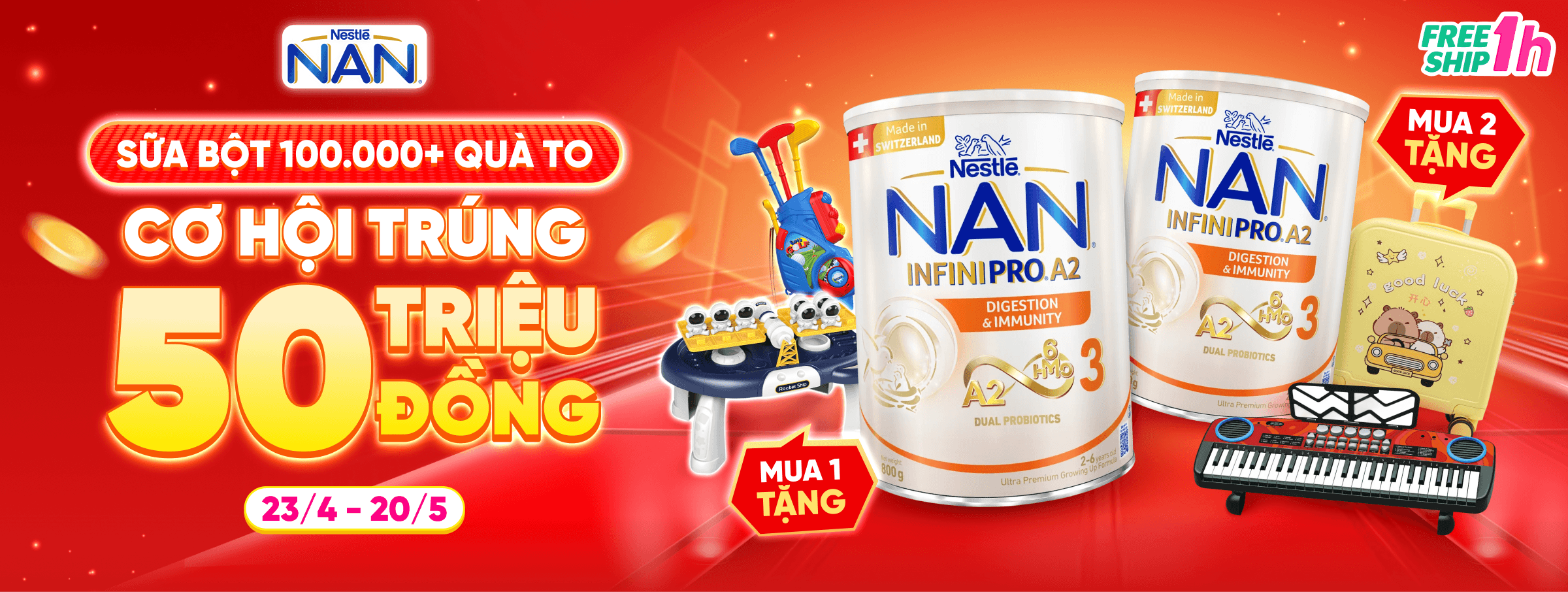 Nestle - NAN A2 T5 - CATE & SIS