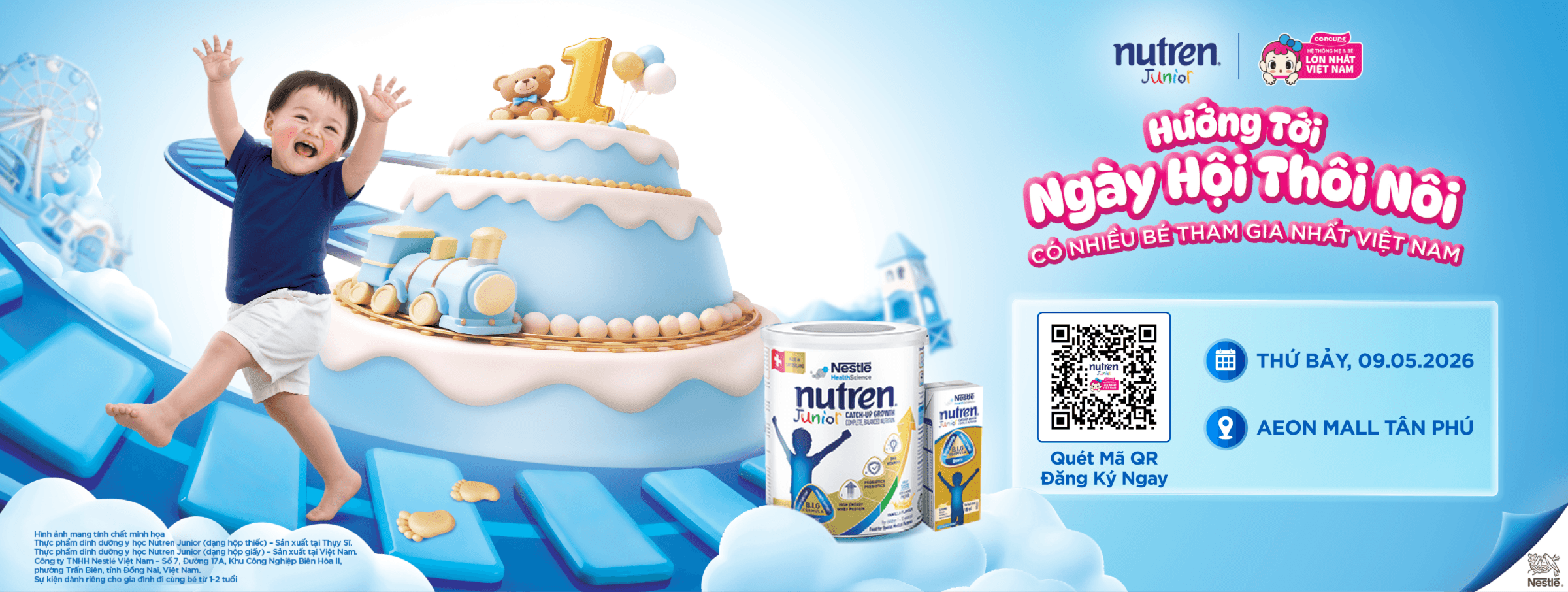 Event Thôi nôi Nutren Junior T5 - CATE - SIS