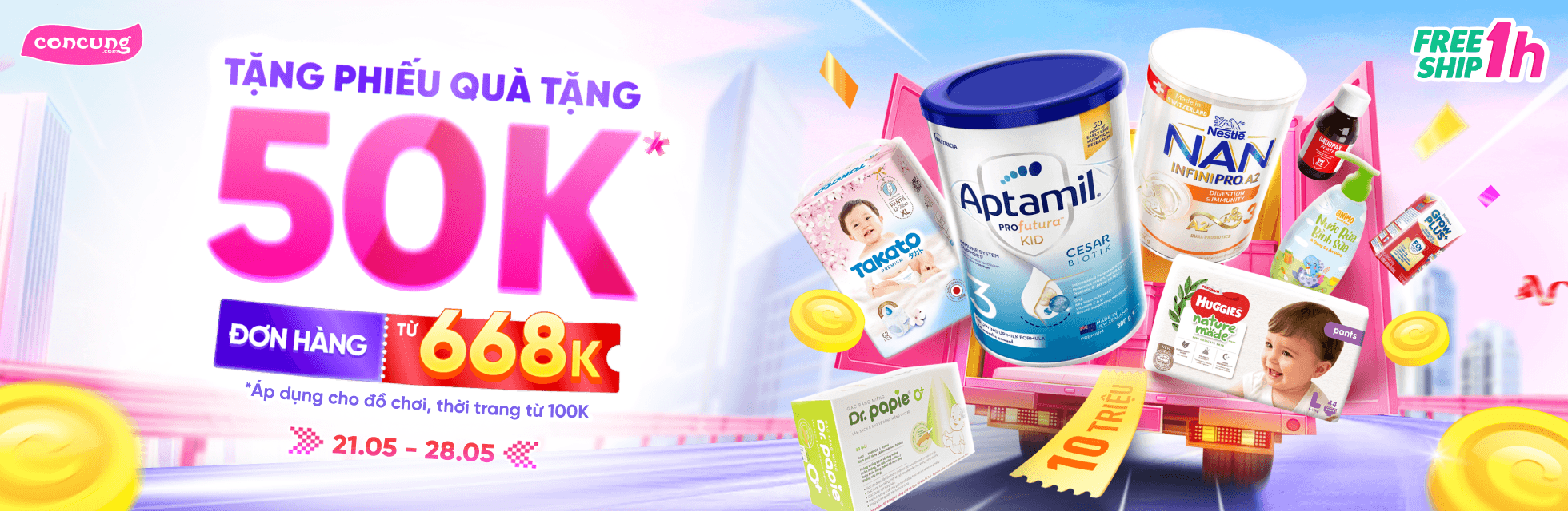 Sale lớn giữa năm (GĐ 1) T5 - HOME