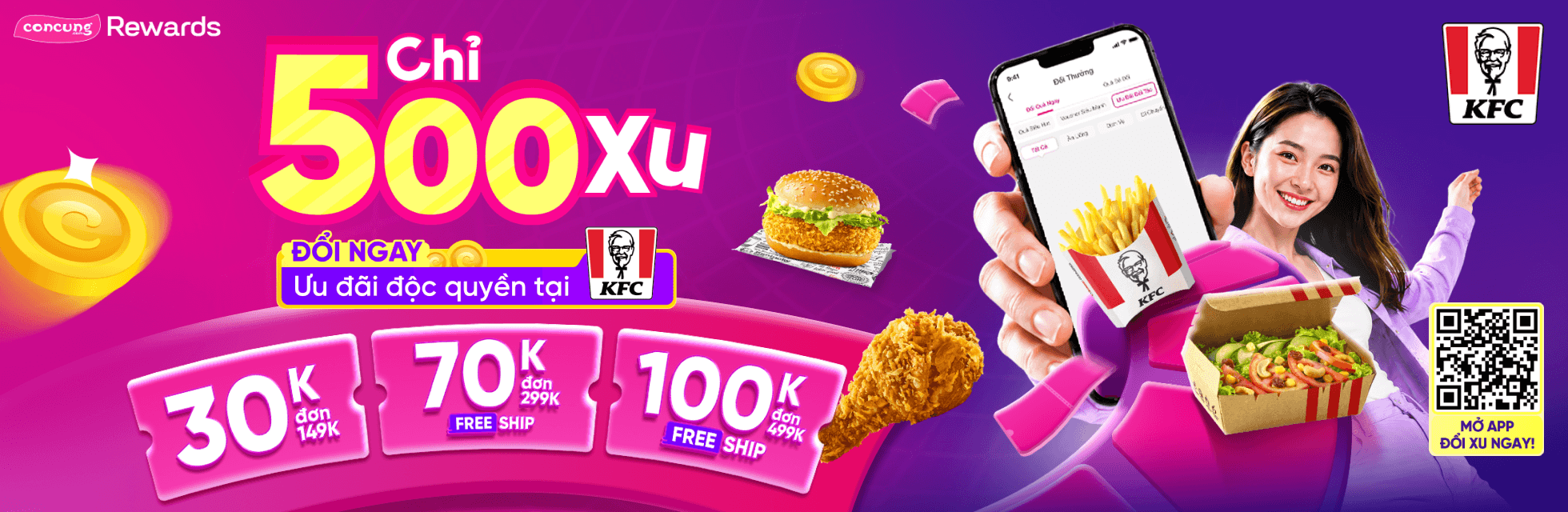 C Rewards đối tác - KFC