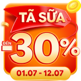 Sales Campaign Tháng 7: TÃ SỮA - ĐẾN 30% - ICON 32827