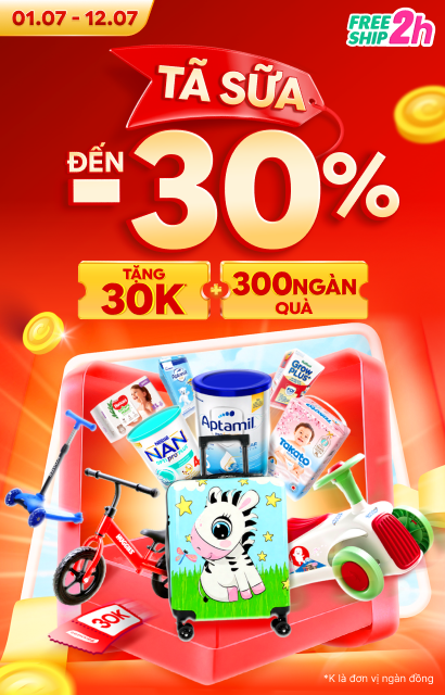 Sales Campaign Tháng 7: TÃ SỮA - ĐẾN 30% - FLOATING 32829