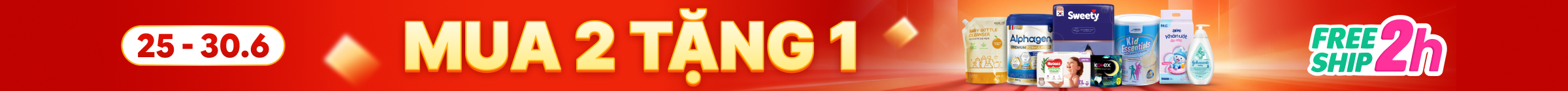 Sales Campaign Tháng 7: MUA 2 TẶNG 1 - TOP 32836