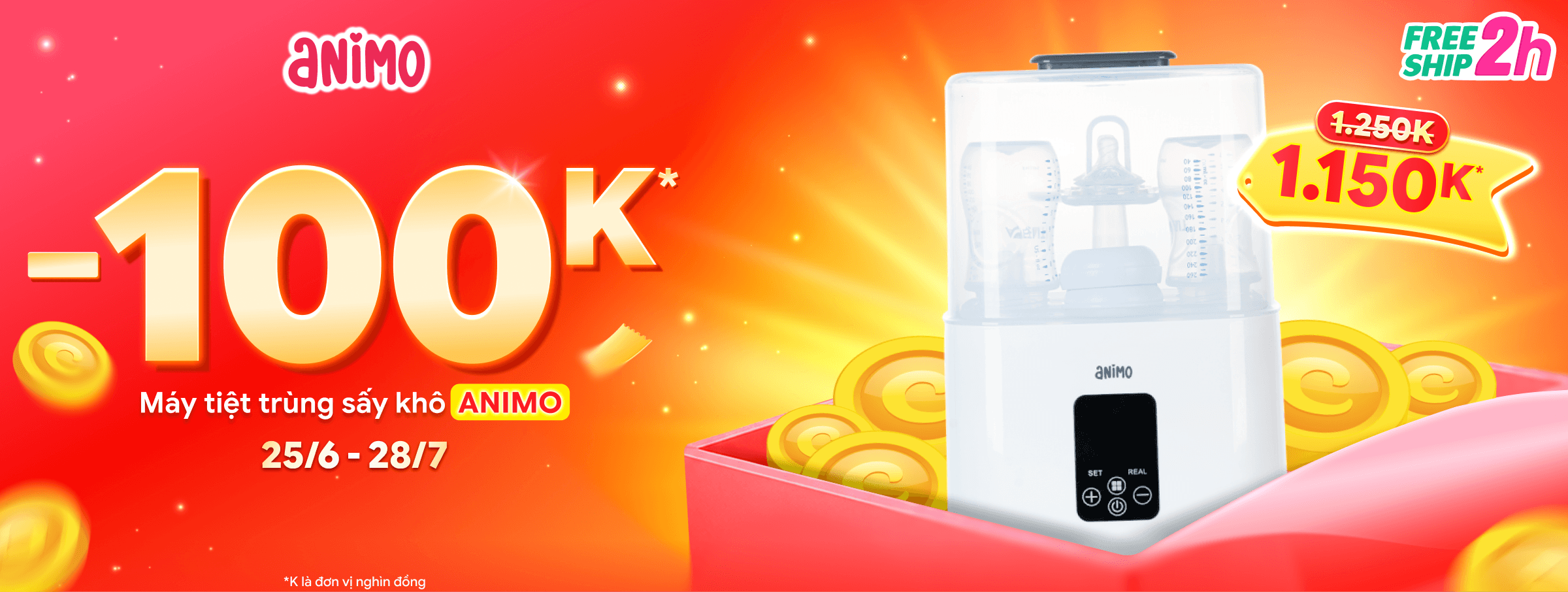 Tiệt trùng Animo