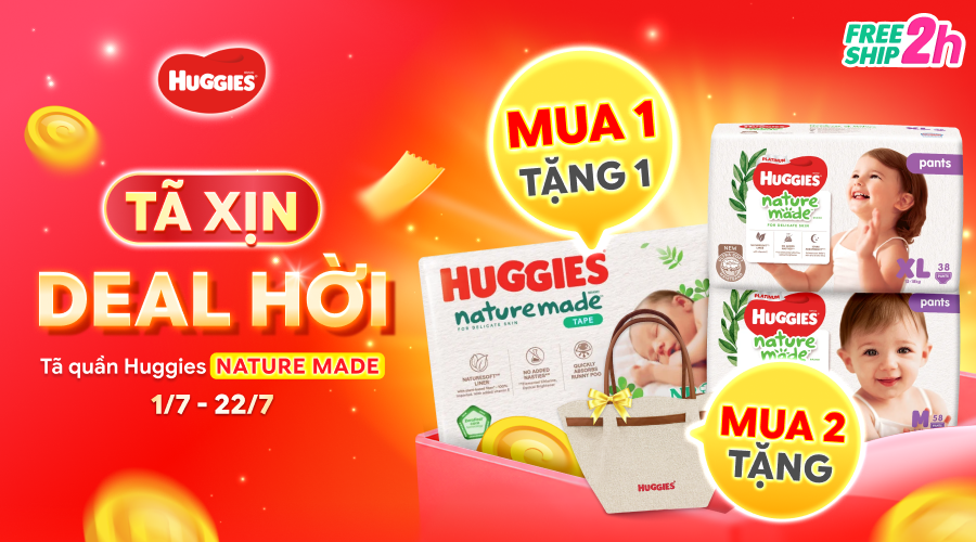 Huggies Nature Made 1 - MENU 33085