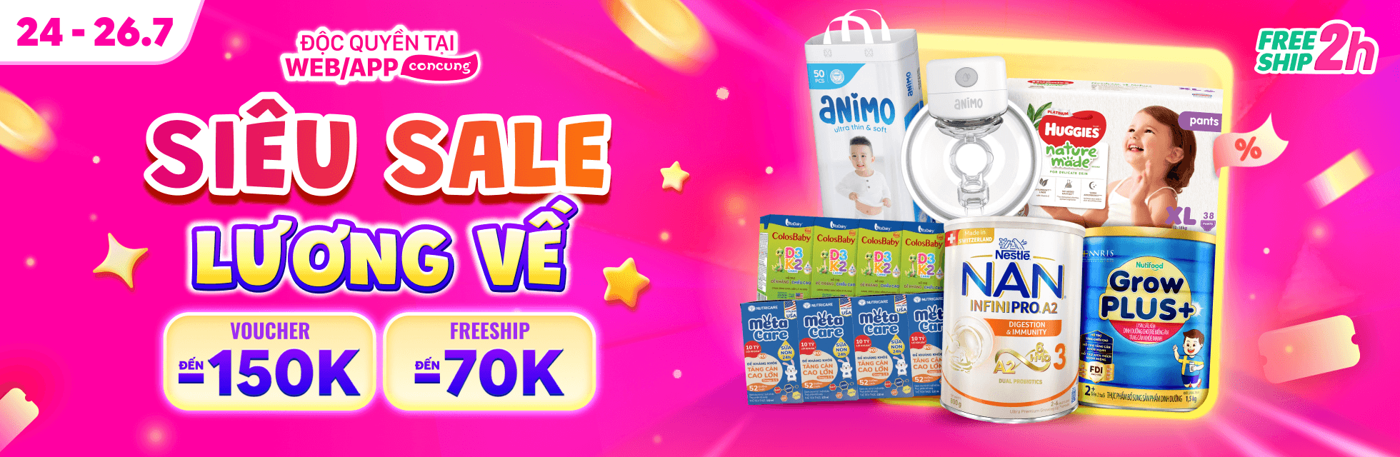 Siêu Sale Lương Về T7 - HOME