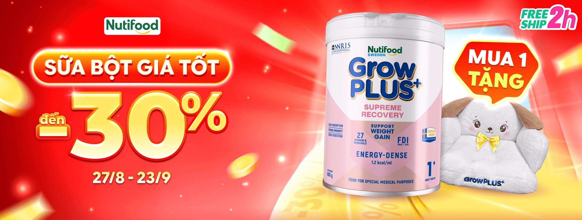 Growplus hồng - cate