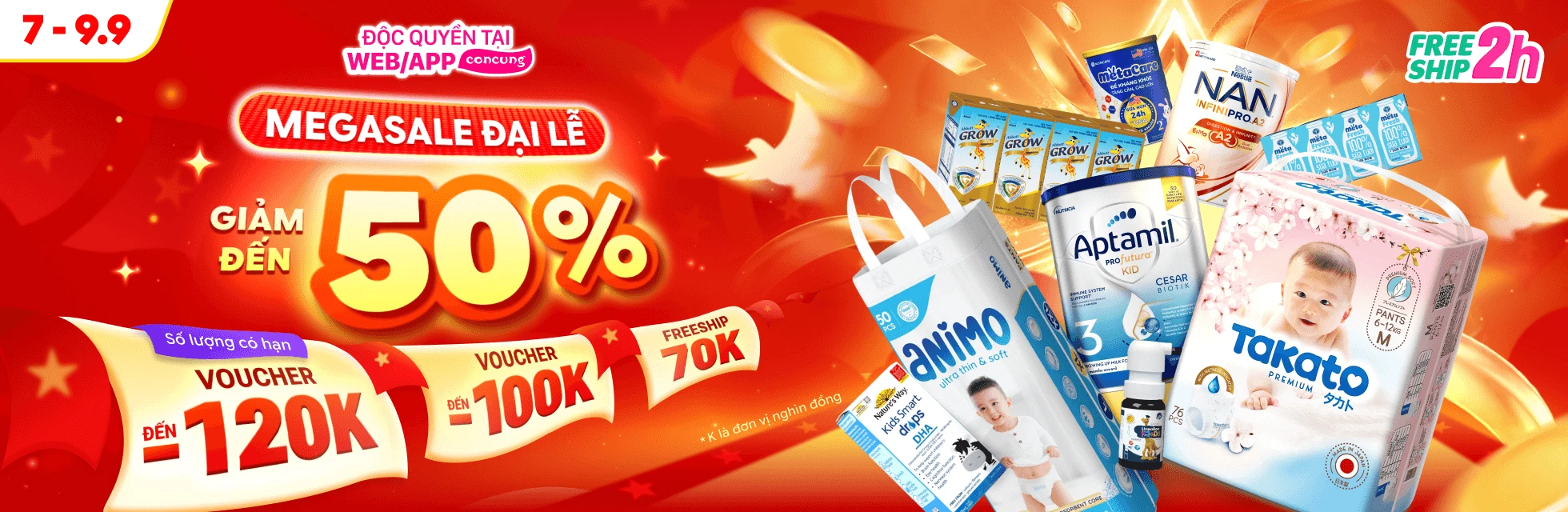 Mega Sale Đại Lễ 9/9