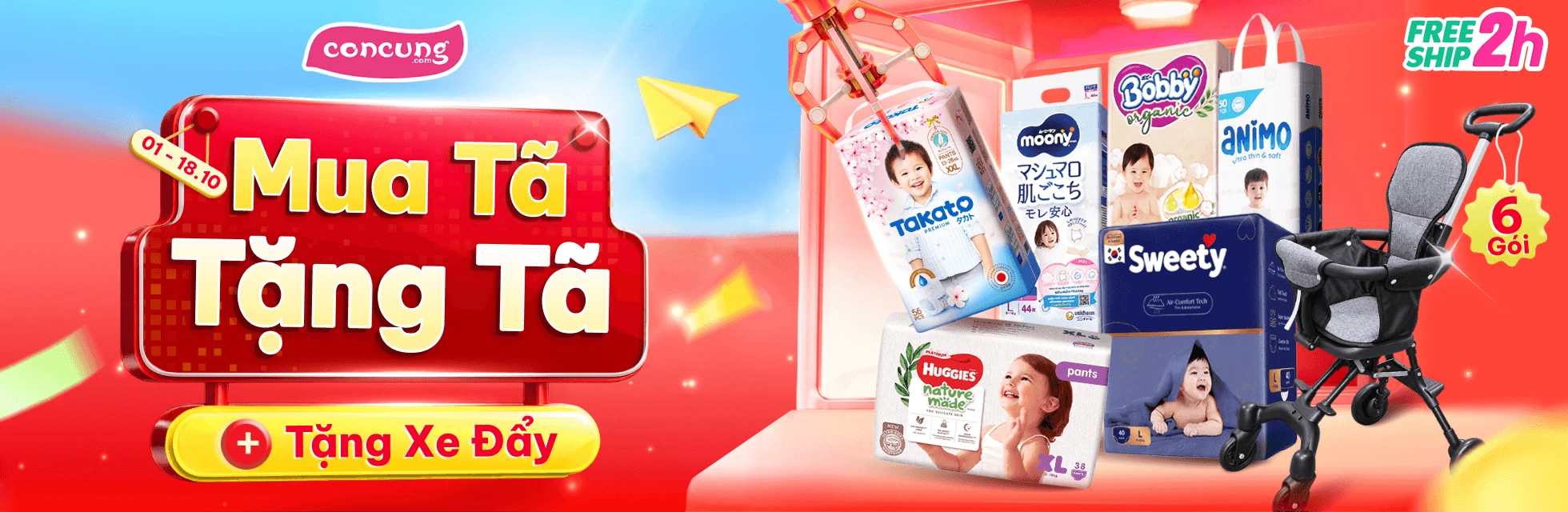 Sales Campaign T10: MUA TÃ TẶNG TÃ - HOME