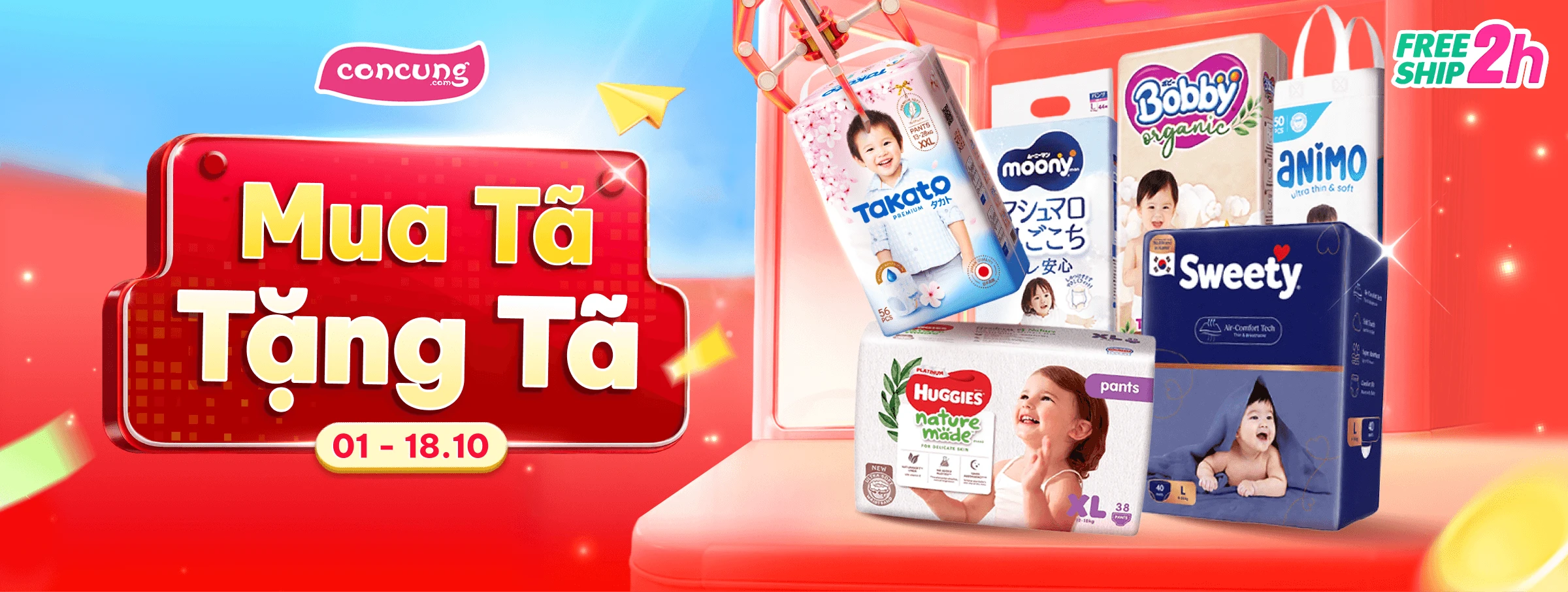 Sales Campaign T10: MUA TÃ TẶNG TÃ - HOME