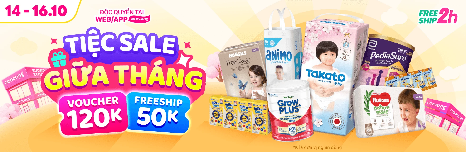 TIỆC SALE GIỮA THÁNG 15.10
