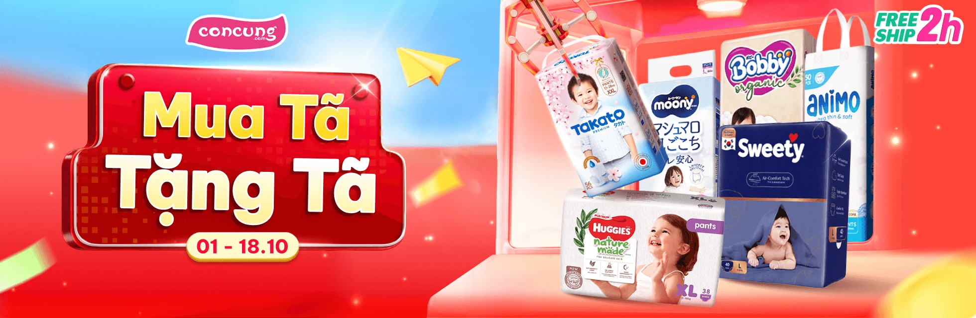 Sales Campaign T10: MUA TÃ TẶNG TÃ - HOME