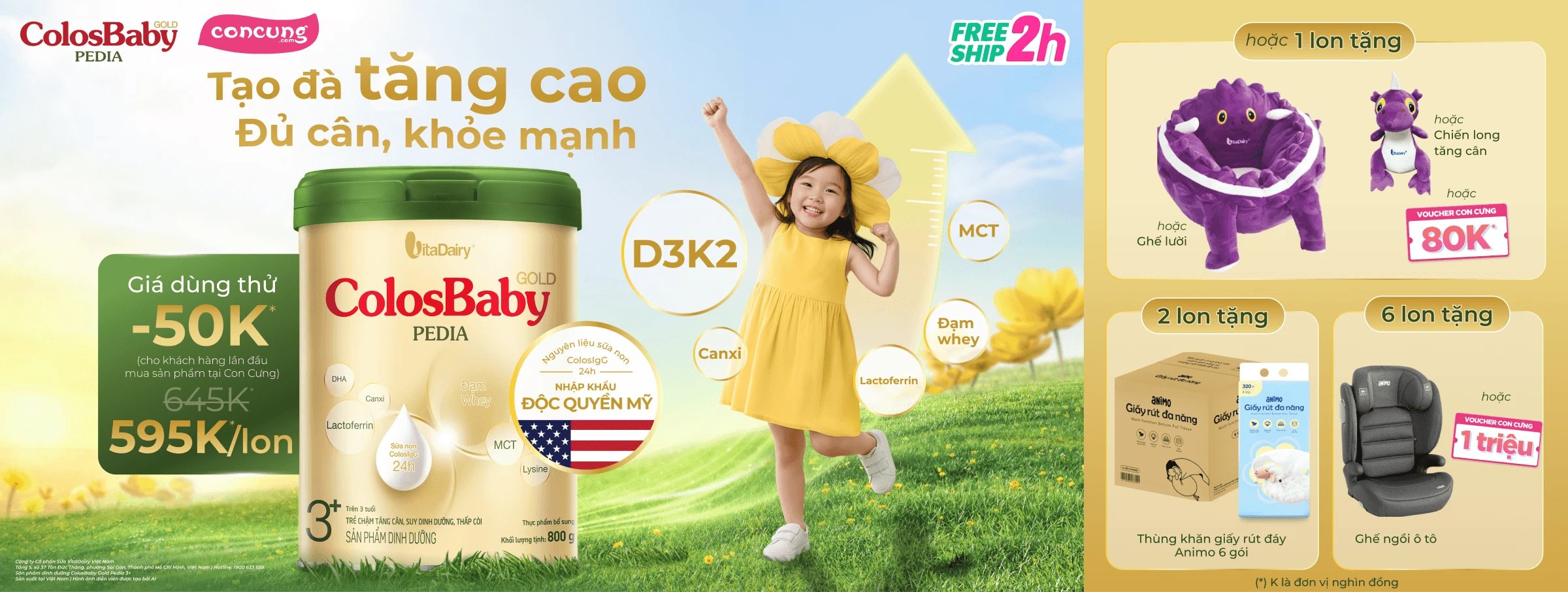 Colosbaby Gold Pedia