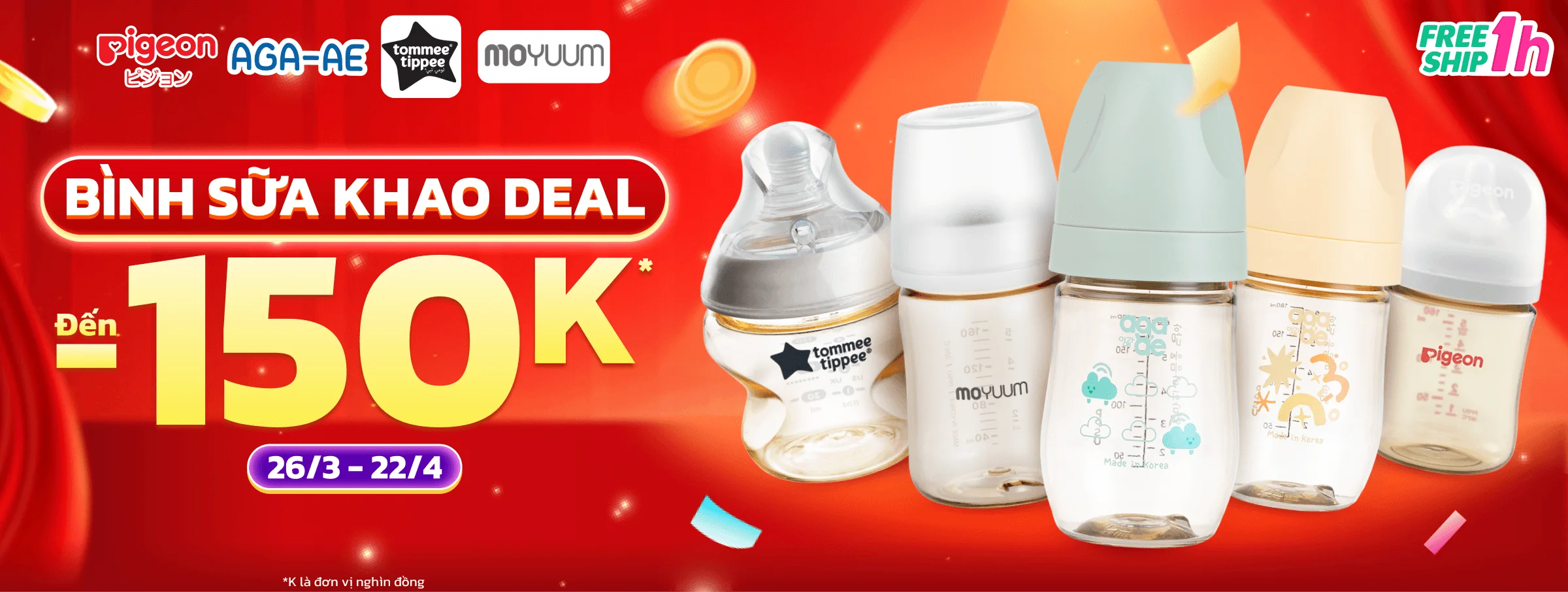 Bình sữa các loại