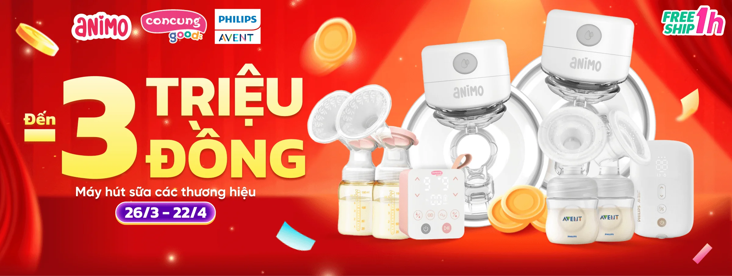 Máy hút sữa các loại T4-CATE