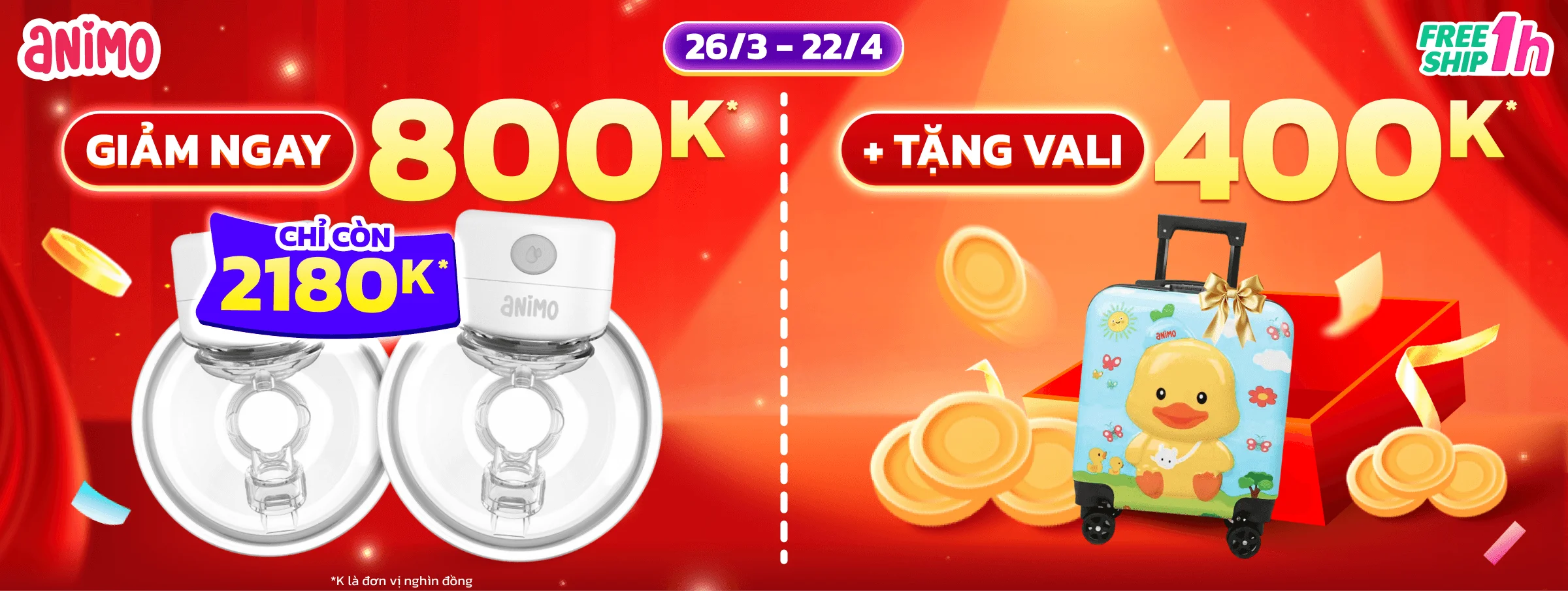 Máy hút sữa rảnh tay Animo T4-CATE