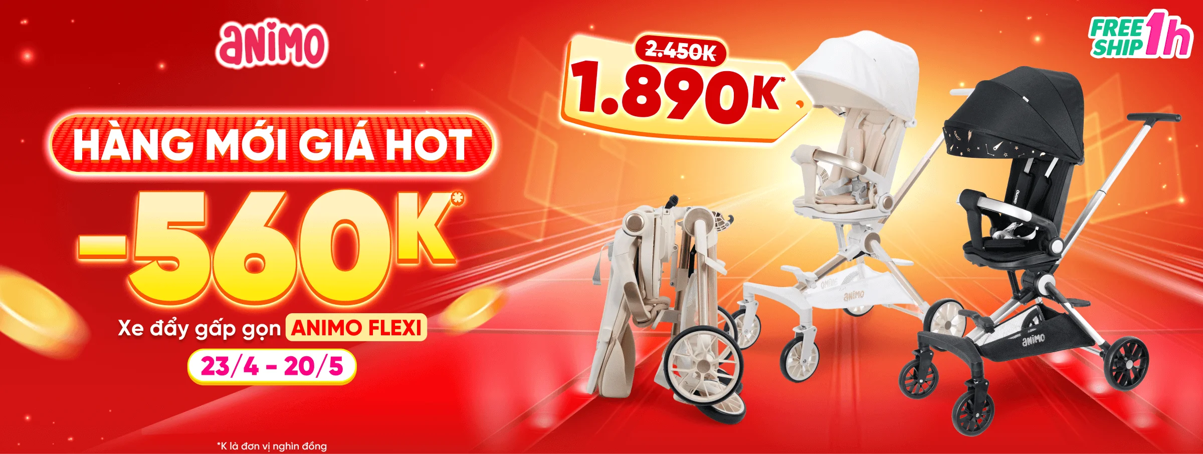 Xe đẩy Flexi T5 - CATE