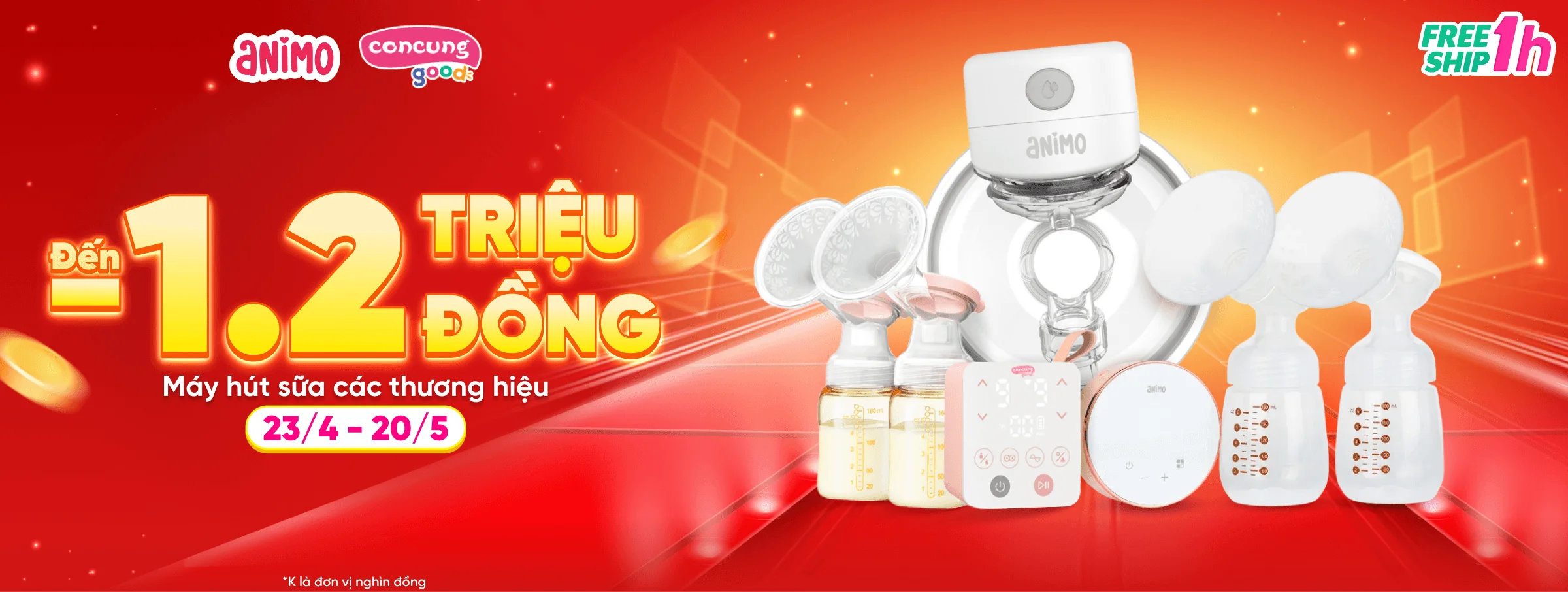 Máy hút sữa các loại T5 - CATE