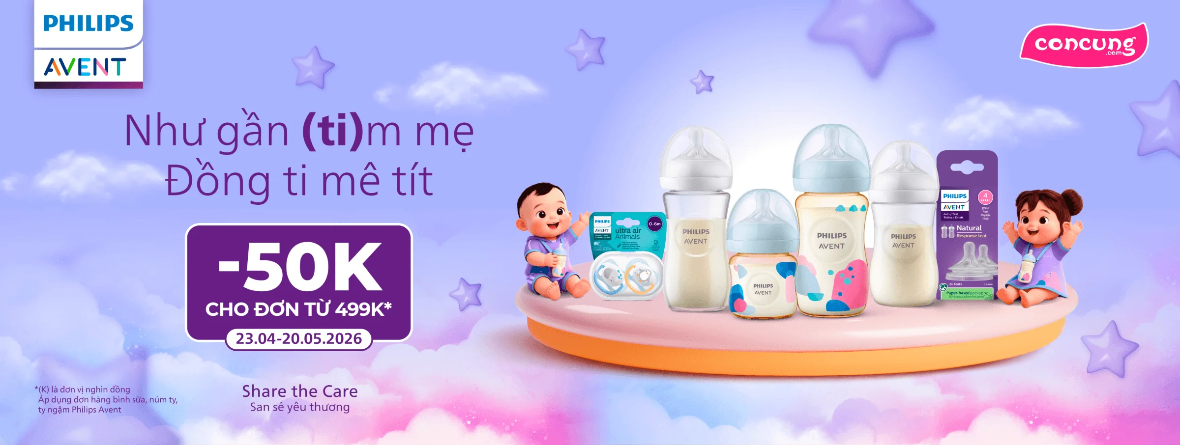 Bình sữa Avent T5 - CATE & SIS