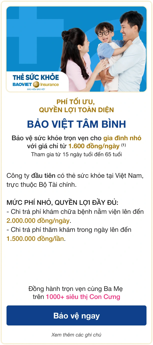 Bảo Hiểm Sức Khỏe Con Cung
